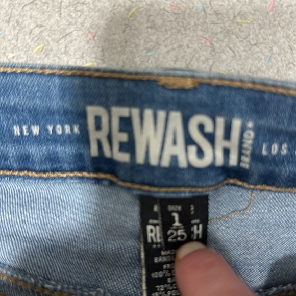 Rewash brand high rise size 1/25. NWT - Picture 7 of 9